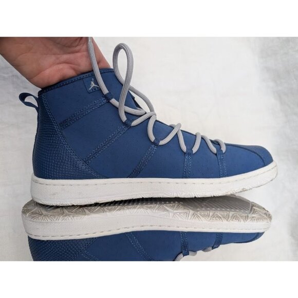 Nike Air Jordan Galaxy Blue and white mid top shoes US 10.5 - Picture 9 of 10